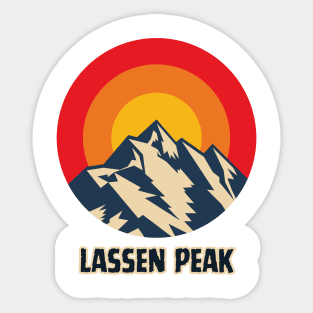 Lassen Peak Sticker